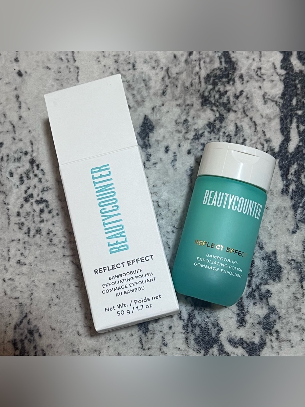 Beautycounter Reflect Effect Bamboobuff Exfoliating Polish 1.7oz Aug sale